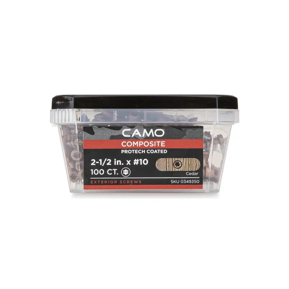 CAMO Epoxy Coated Color Match Composite Deck Screw