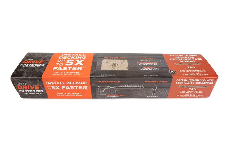 CAMO DRIVE Collated Face Screws for Composite Decking