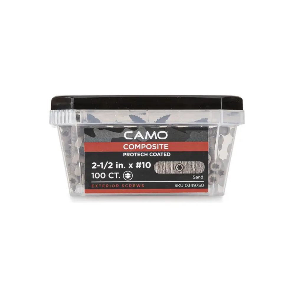 CAMO Epoxy Coated Color Match Composite Deck Screw