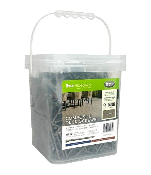 TREX Color-Match Decking Screws: Epoxy, 2-1/2"