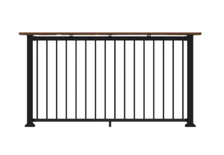 Century Aluminum Railing - Drink Rail Support Kit (10pk) Aluminum Railing Century Railing   