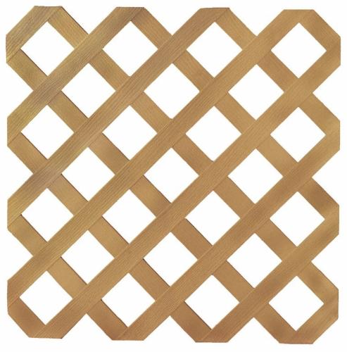 Classic Lattice by Deckorators Lattice Panels Deckorators 4&#39; x 8&#39; Cedar 