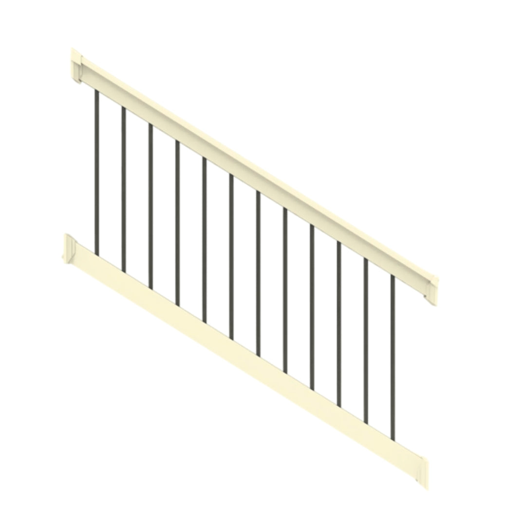 Coastal Living Products - T-Rail Stair Kit with Round Balusters