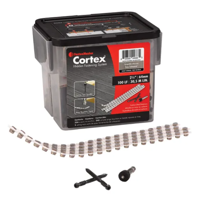 FastenMaster Collated Cortex Plugs for Trex Decking