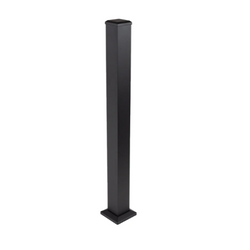 Deckorators® Aluminum Stair Post Kits Aluminum Railing Deckorators Textured Black 2-1/2" x 2-1/2" x 49"