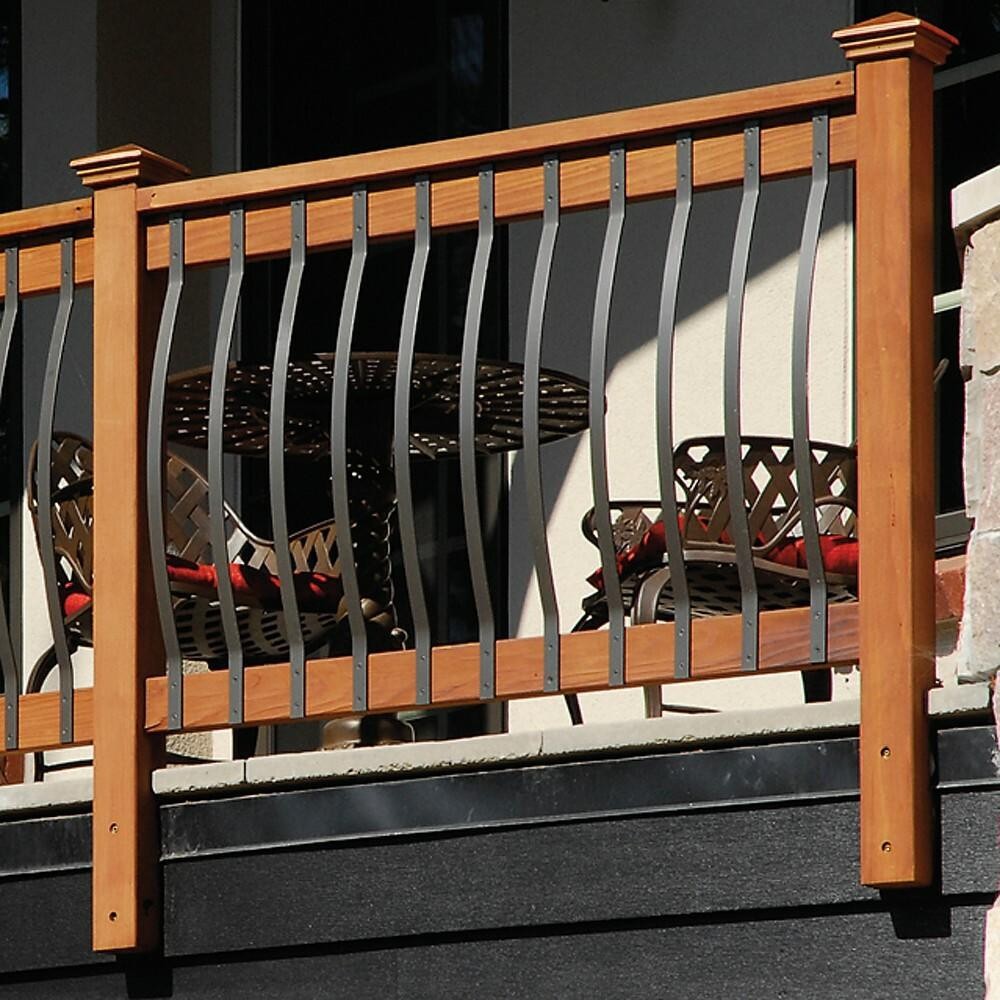 DekPro Aluminum Arc Face Mount Balusters