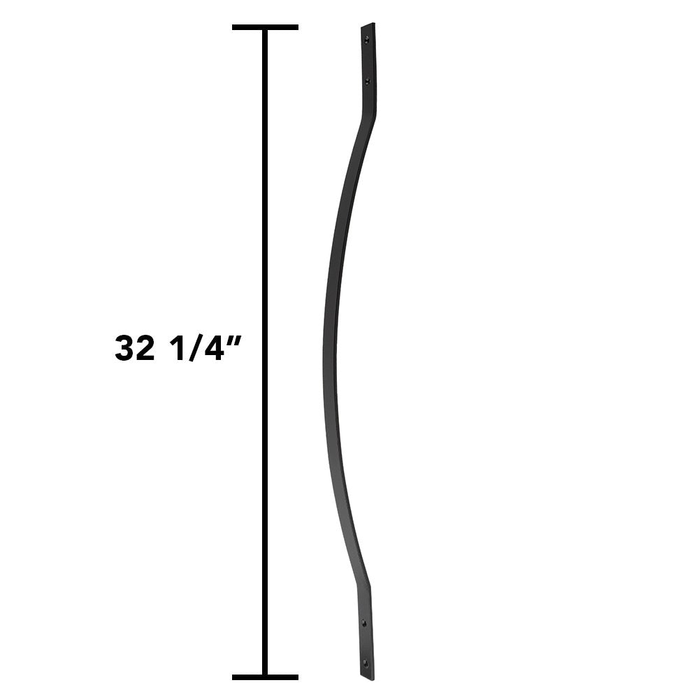 DekPro Aluminum Arc Face Mount Balusters