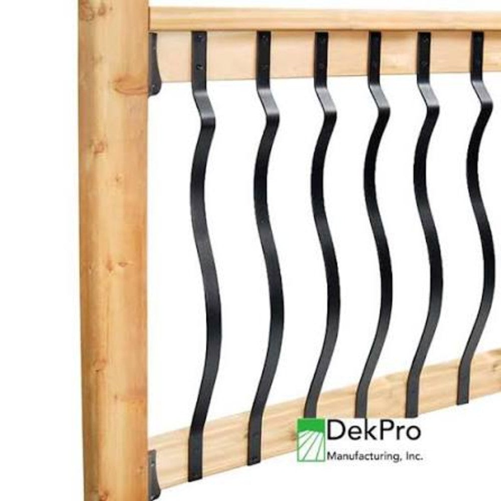 DekPro Aluminum Baroque Face Mount Balusters