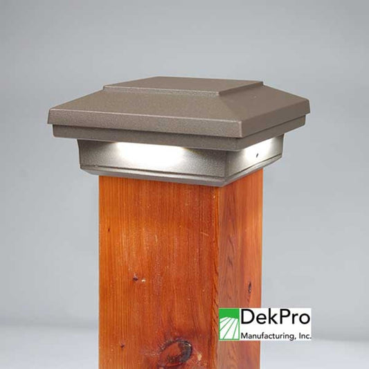 DekPro Effex Lighted Cascade Post Cap