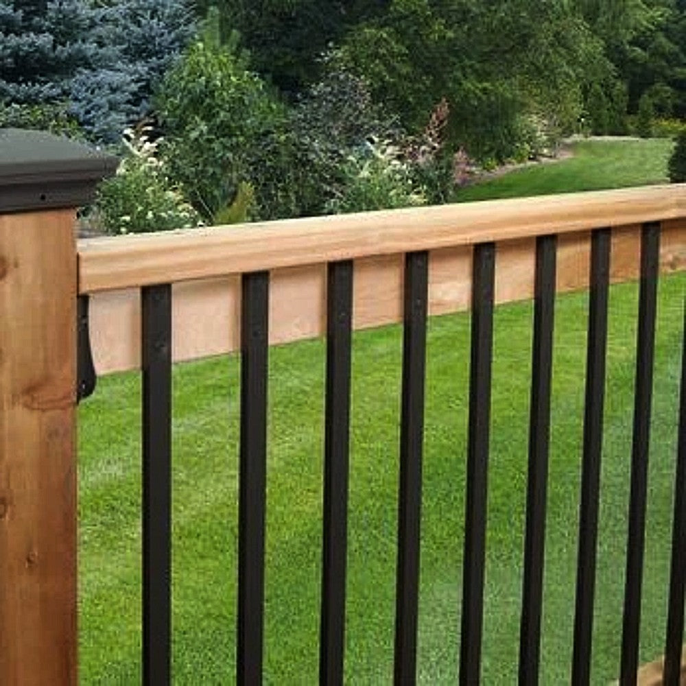 DekPro Aluminum Flat Face Mount Balusters