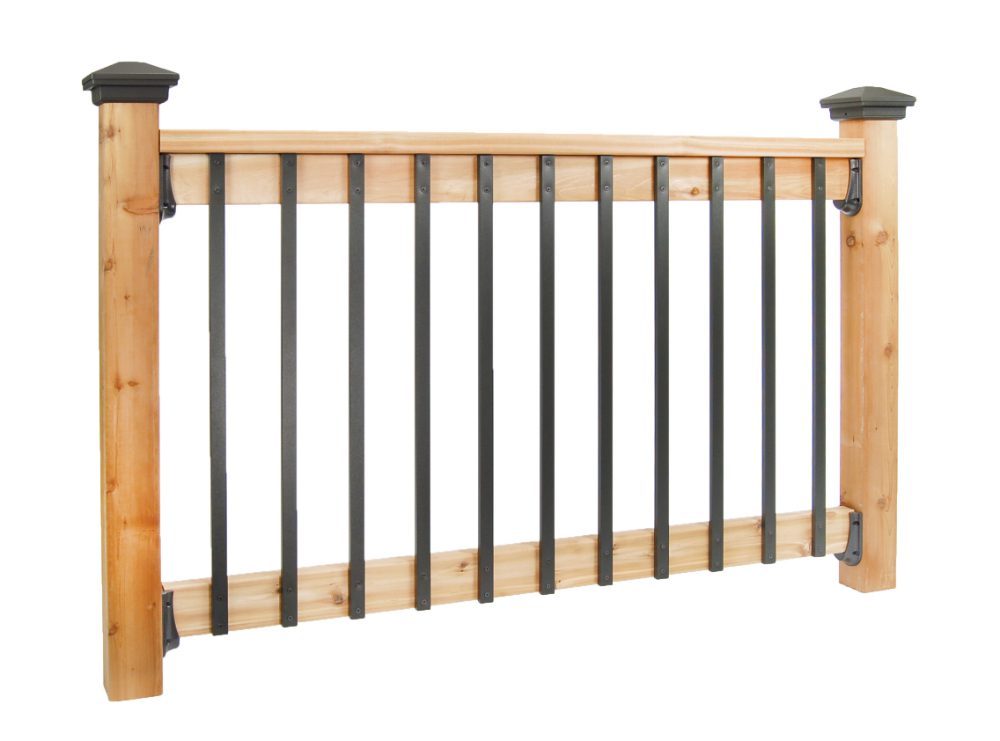 DekPro Aluminum Flat Face Mount Balusters