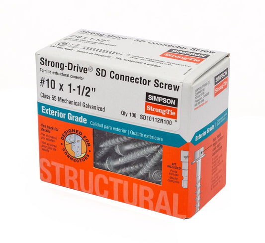 Strong-Drive SD CONNECTOR Screw #10
