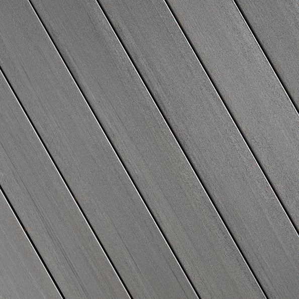 Fiberon Promenade PVC Deck Board - 1&quot; x 6&quot; PVC Decking Fiberon Moonlit Cove 12 ft Grooved Edge