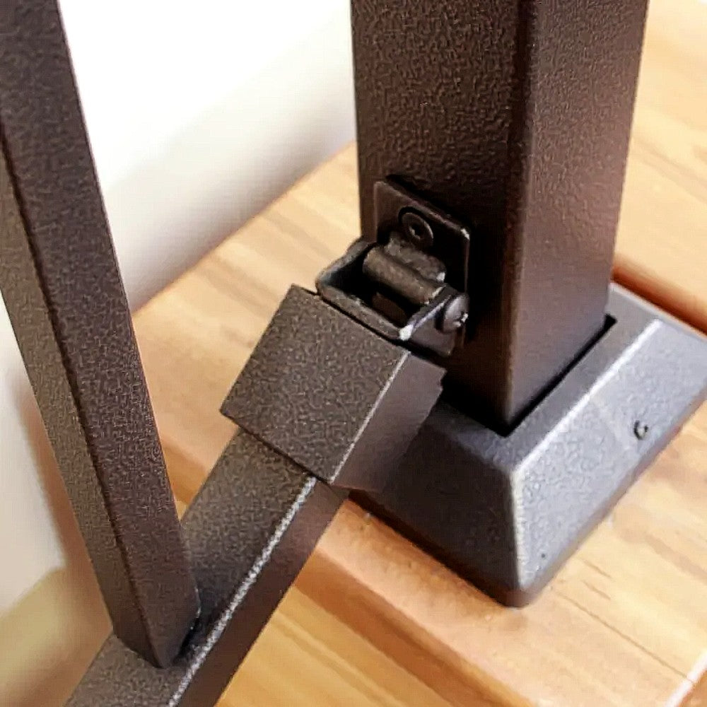 Fortress FE26 Railing Angle Adapter Bracket: Black, 1", 4-Pack