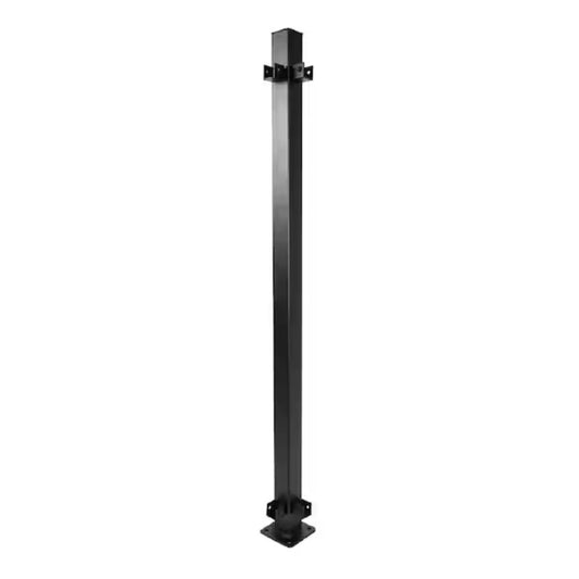 Fortress FE26 Pre-Bracketed Steel Post Kit (w/ Cap & Skirt)