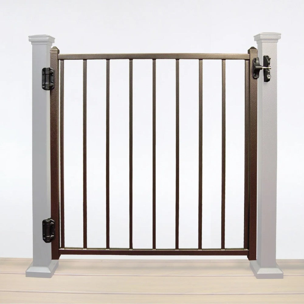 Fortress FE26 Gate Upright Kit: Black, 34"
