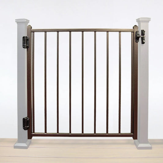 Fortress FE26 Gate Upright Kit: Black, 34"