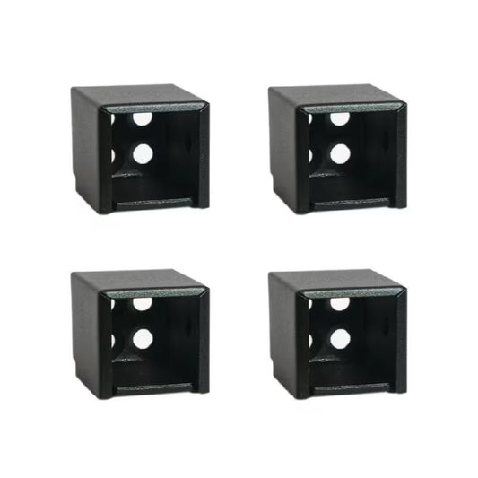 Fortress FE26 Railing Universal Bracket: Black, 1", 4-Pack