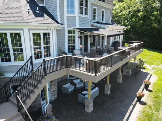 Keylink Chesapeake Series Railing with Square Balusters