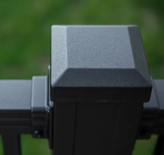 Keylink Aluminum Railing Flat Caps