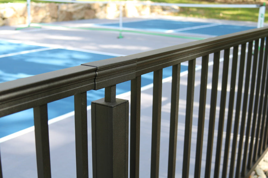 Keylink American Series Railing with Horizontal Cable (Cable Sold Separarely)