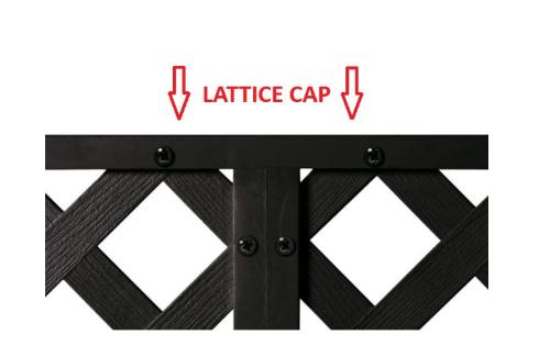 Lattice Cap by Deckorators Lattice Panels Deckorators   