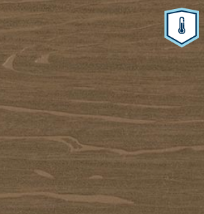 MoistureShield Vision CoolDeck Composite Decking - Cold Brew, 12 ft, 10-Pack