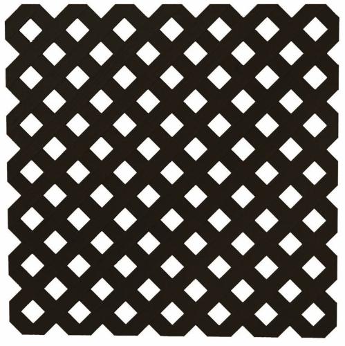 Privacy Lattice by Deckorators Lattice Panels Deckorators Black 4&#39; x 8&#39;