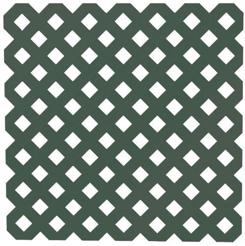 Privacy Lattice by Deckorators Lattice Panels Deckorators Dark Green 4&#39; x 8&#39;