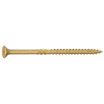 SaberDrive Deck Screws #10 x 3-1/2" Tan 25lb Box (50760) Hardware SaberDrive   