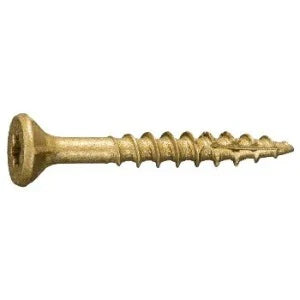 SaberDrive Deck Screws #9 x 1-1/2" Tan 1lb Box (50741) Hardware SaberDrive   