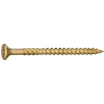 SaberDrive Deck Screws #9 x 2-1/2" Tan 25lb Box (50758) Hardware SaberDrive   