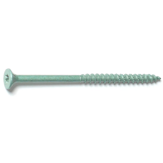 SaberDrive Deck Screws #10 x 3-1/2" Green 1lb Box (09885) Hardware SaberDrive   