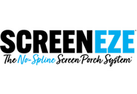 SCREENEZE no-spline porch and deck screening system