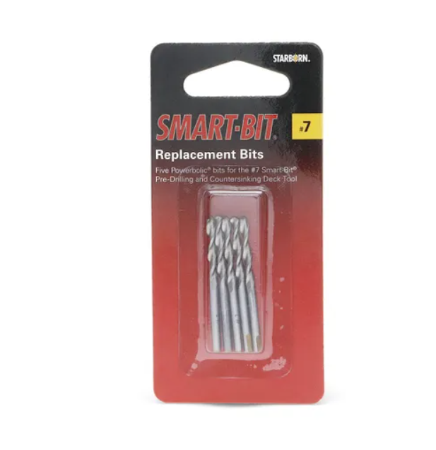 Replacement Bits for Smart-Bit Tool Deck Accessories Starborn Replacement Bits #7 - 5 pack