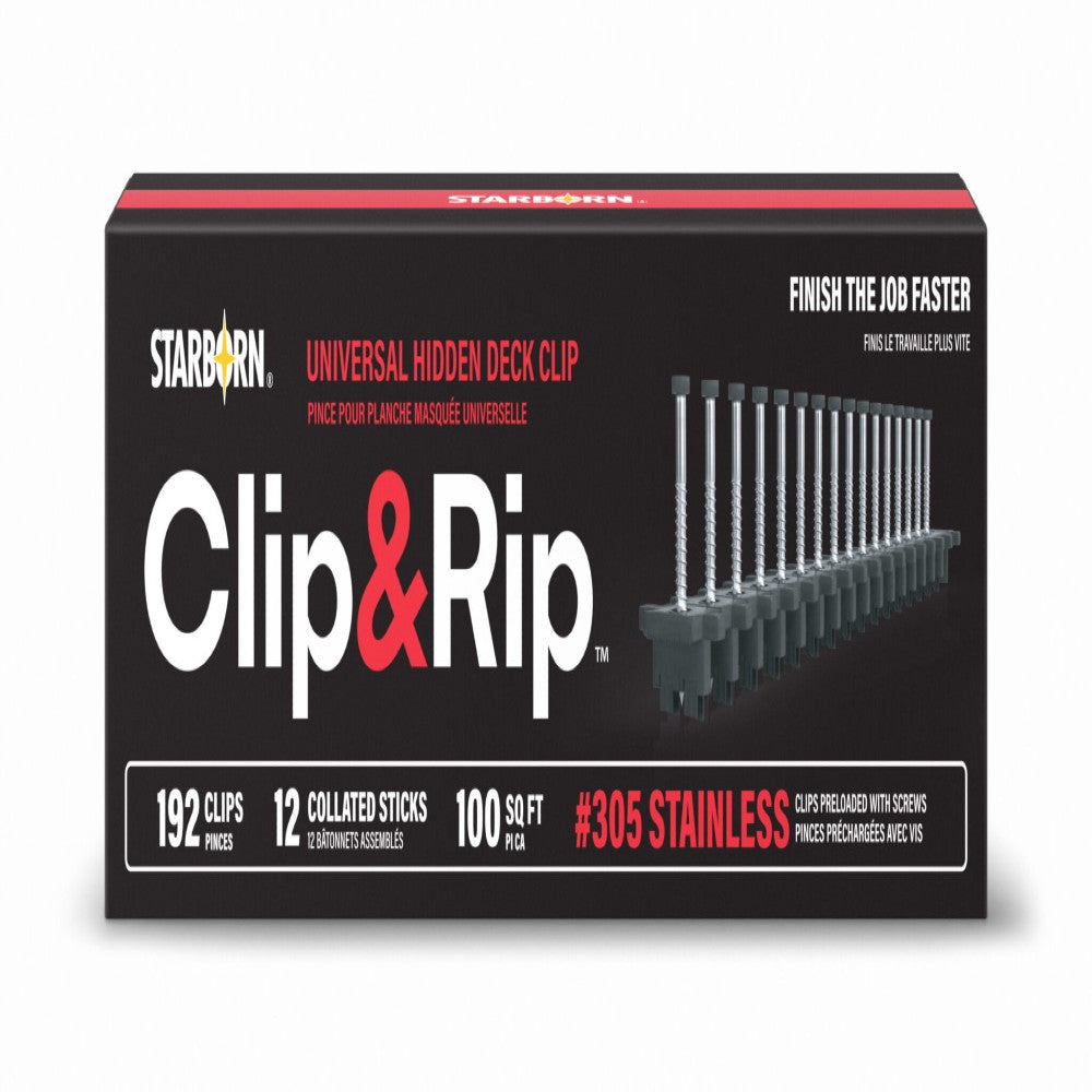 Starborn Clip & Rip Universal Hidden Deck Clip 305SS