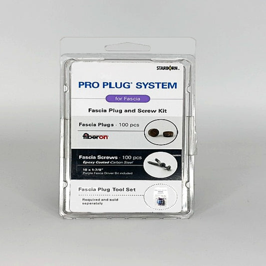 Fiberon Fascia Plug Kit by Starborn Epoxy Coated