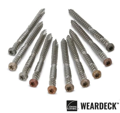Starborn CAP-TOR xd 305SS Color-Match Screw for Owens Corning Decking
