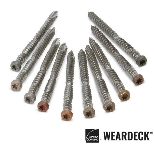 Starborn Headcote® Color-Matched Screws for WEARDECK - 305 Stainless Steel Deck Accessories Starborn