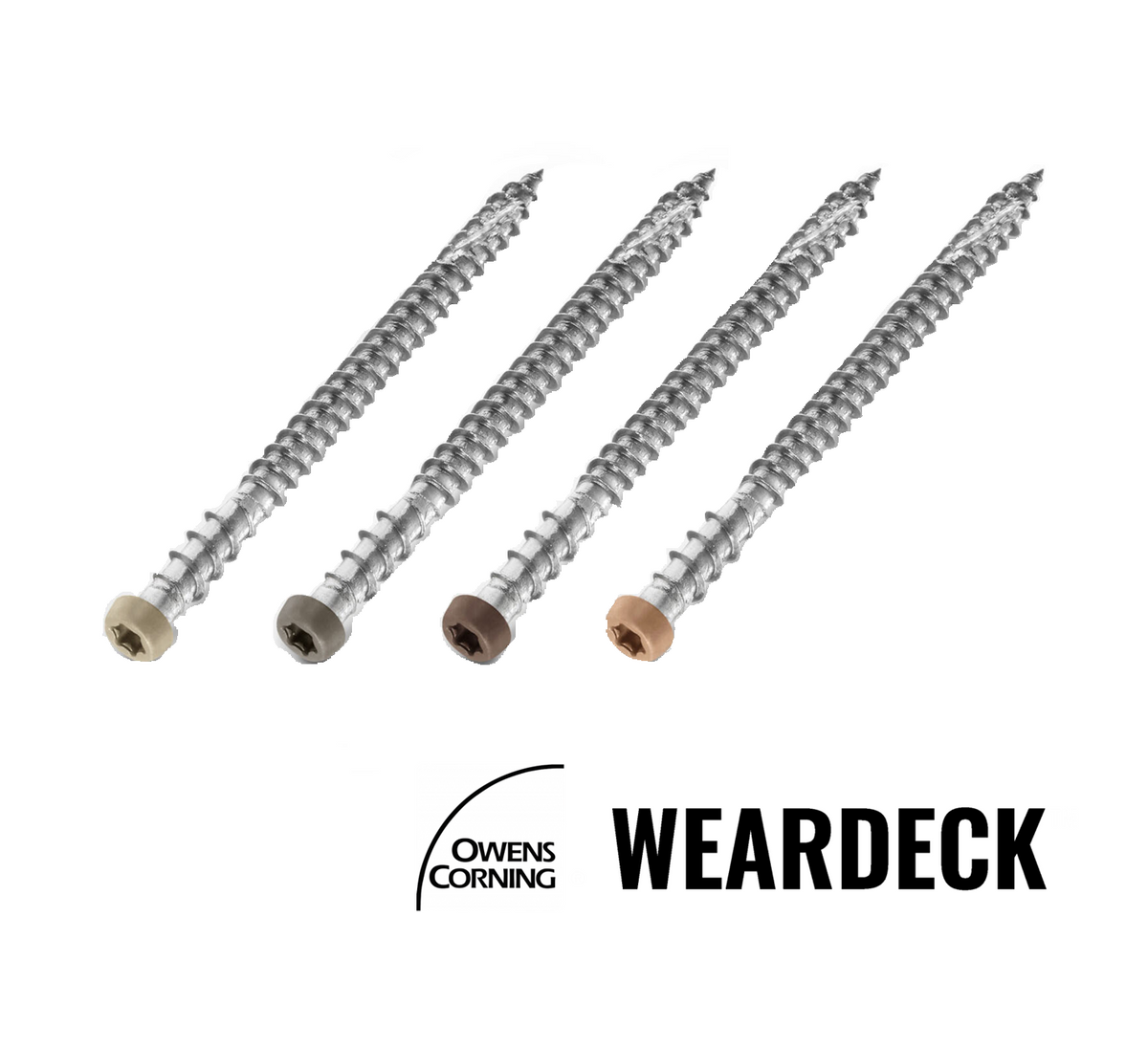 Starborn CAP-TOR® xd Color-Matched Screws for WEARDECK - 316 Stainless Steel