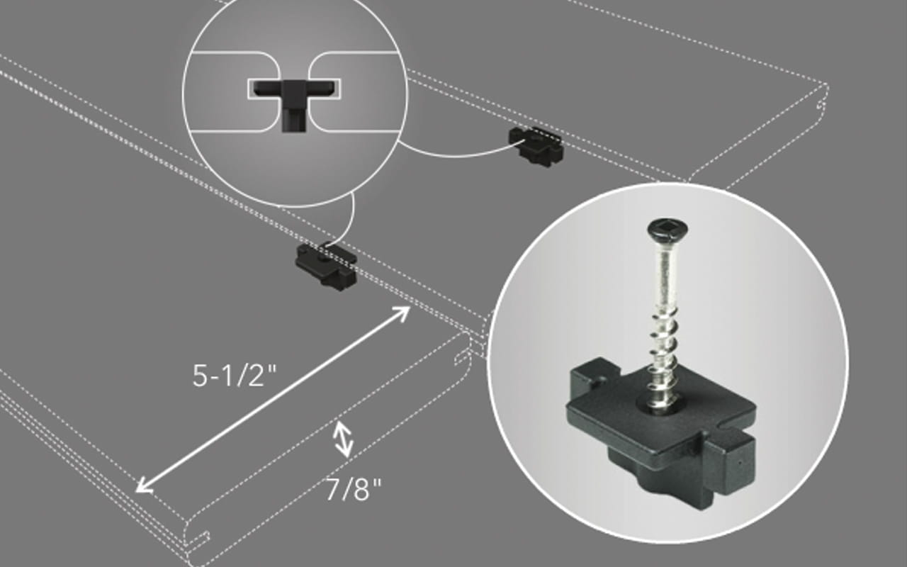 Deckorators Stowaway Hidden Fasteners