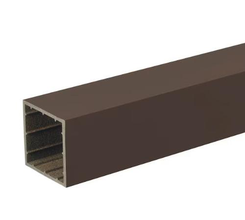 TimberTech Composite Post Sleeves - 4"x4" Composite Railing TimberTech - AZEK Matte Espresso 4" x 4" x 39" 