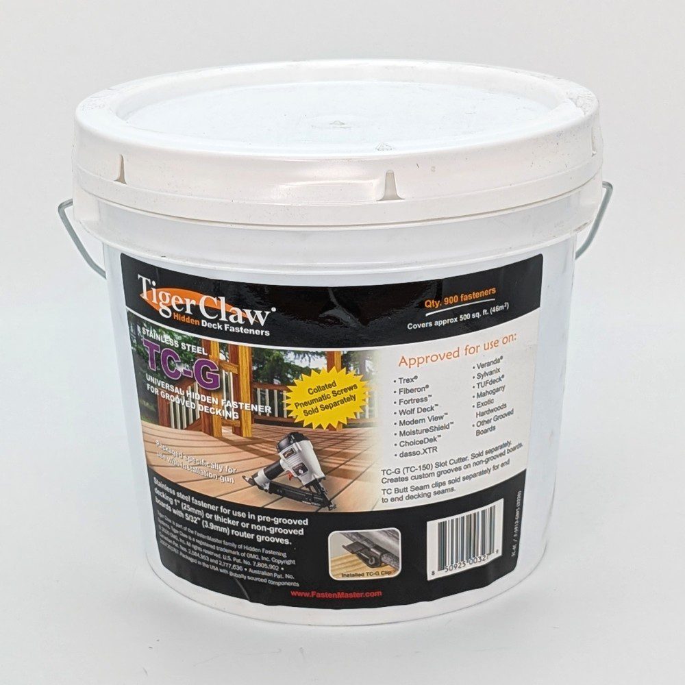 Tiger Claw TC-G Fasteners Bucket