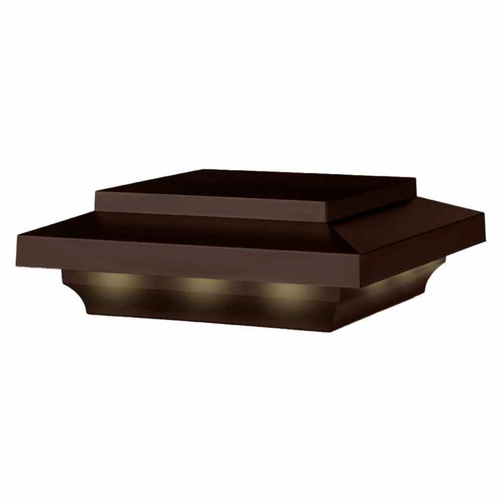 TimberTech 5-1/2" LED Lighted Island Post Cap for Composite Rail