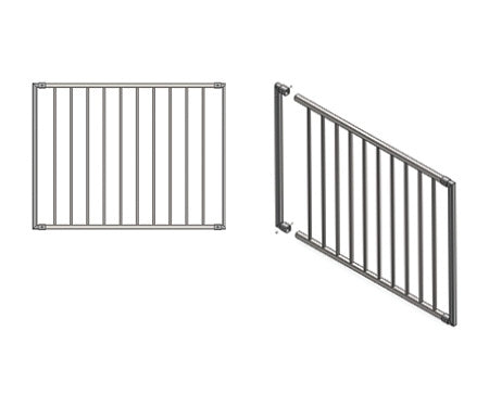 Timbertech Fulton Rail Gate Upright Kit