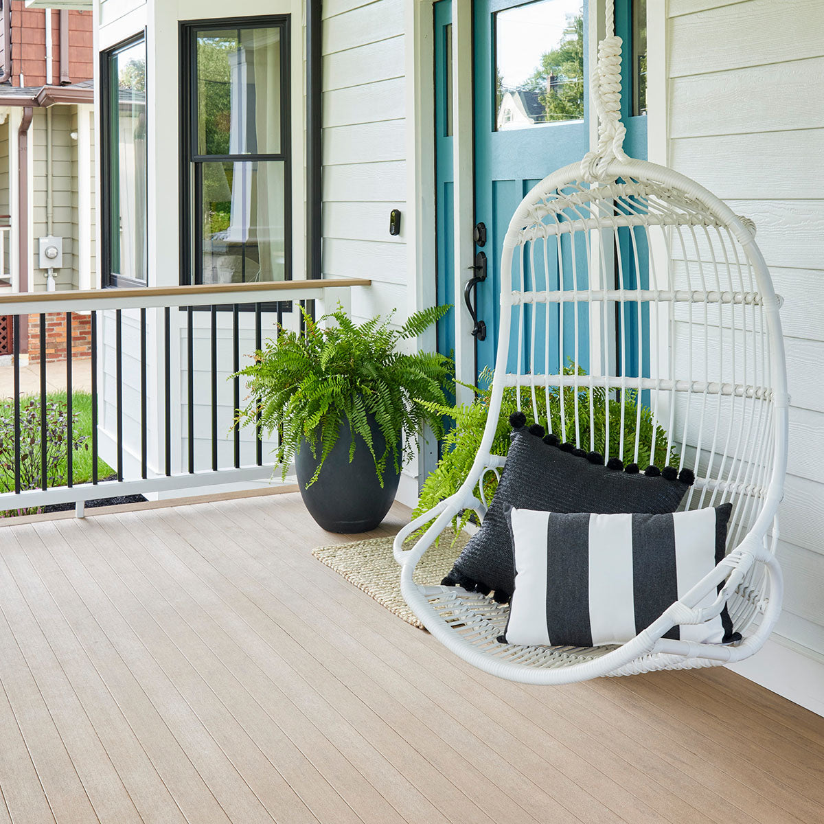 TimberTech decking for the front yard 