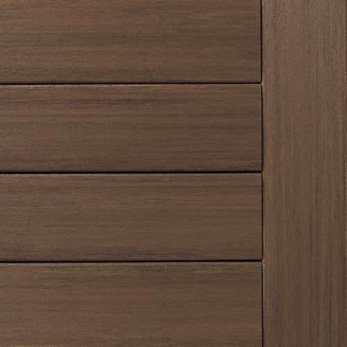 TimberTech AZEK Vintage Collection Advanced PVC Fascia Board PVC Fascia TimberTech - AZEK English Walnut 12 ft Square Edge