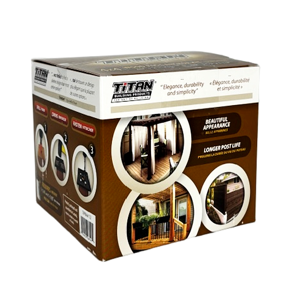 Titan 316SS Post Anchor Kit