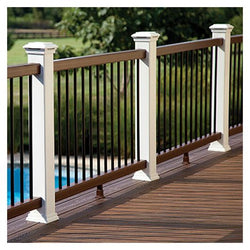 Trex Transcend® 6’ and 8' Stair Infill Kit for Square or Round Balusters Aluminum Railing Trex   
