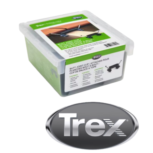 TREX Hideaway: Butt Joint Clip (14-PK)